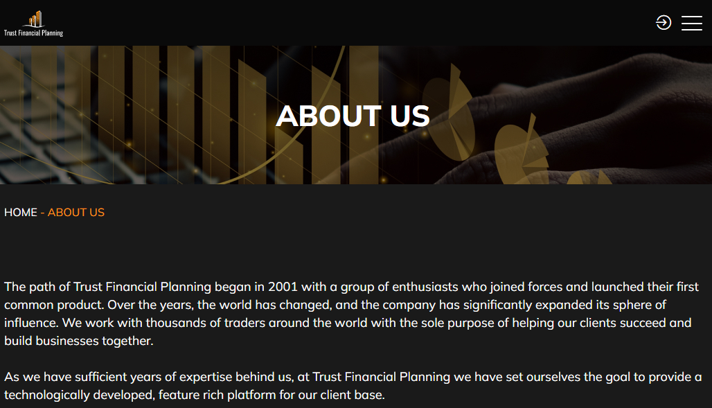 Обзор компании Trust Financial Planning