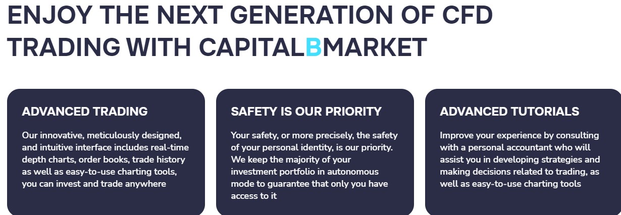 CapitalBmarket условия торговли